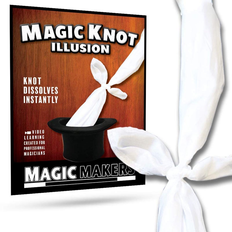 Magic Makers Magic Knot Illusion - Slydini Silks - Image 1